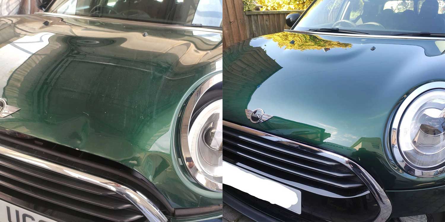 Mini bonnet repair